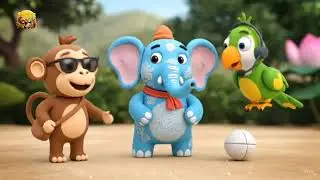Giggle Toon: Elephant dancing in a new style | New Jungle Cartoon 2026 | cartoon 