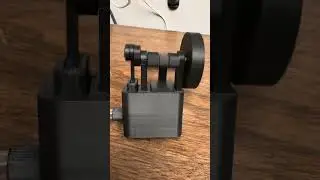 3d printed compressed air engine v2 #diy #3dprinting