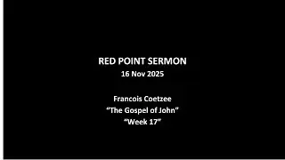 The Gospel of John - Week 17
