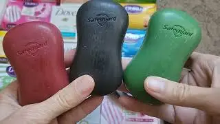 I am unpacking soaps from different country) ASMR) Relax video)