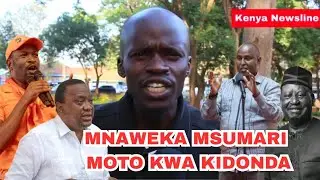 RAILA CLEARED THAT JUNNET NEVER ATE UHURU'S AGENTS MONEY, WHY'RE YOU BRINGING THIS AFTER HIS DEATH?