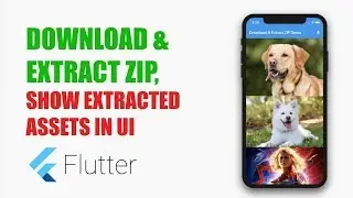 #Flutter Tutorials - Download ZIP, Extract, Show Extracted images in a ListView (coderzheaven.com)