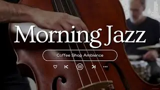 Smooth Jazz Music for Studying, Work 🌸 4K Spring Coffee Shop Ambience with Jazz Relaxing Music
