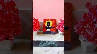 Beautiful Shivling made out of tissue paper 🙏#shortvideo #youtubeshorts #youtubevideos #ytshorts