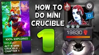 Mini Crucible 1 | Лучшие чемпионы | Варианты боссов и советы по ротации Сциталиса | Marvel Champions
