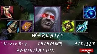 HoN | Mid Wars | Warchief | `NeverSay | 1818 MMR