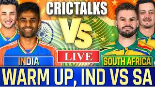 🔴 Live: IND vs SA, Warm Up T20I, Live match Today, Live Cricket Score, Commentary, World Cup 2nd Inn