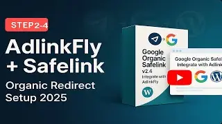 Step-by-Step 2-4: Install Organic Safelink Plugin with AdlinkFly | Full Setup Guide 2025