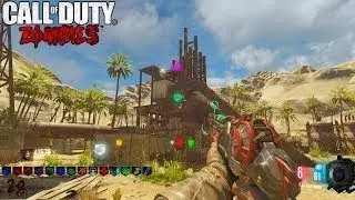 Playing MW2 Rust Custom maps  zombies black ops 3