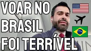 DESRESPEITOSO! Voando para o Brasil mostrando tudo e fofocando da época em que eu era Comissário lá