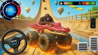Impossible Mega Ramp Race 3D Challenge &ndash; Monster Truck Stunt Car Simulator &ndash; Android Gameplay 2026