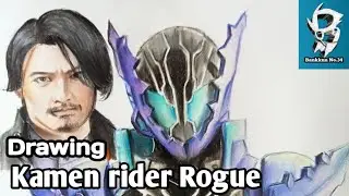 Drawing Kamen rider Rogue | Gentoku Himuro