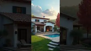 Calm Sanctuary Peaceful House #relax #mediterraneanhouse #dreamhousedesign #home #dreamyhouse