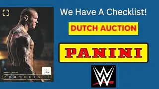 Checklist is Here! 2024 Panini PhotoGenic WWE