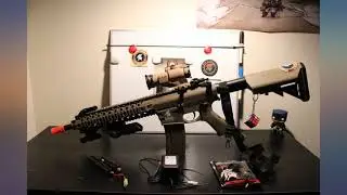 Lancer Tactical Airsoft LT-12T RIS EVO Metal Gearbox AEG - TAN review