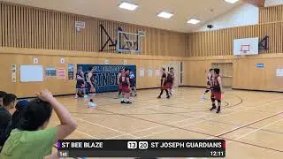 St Bee Blaze vs St Joseph Guardians 
