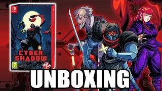 Unboxing CYBER SHADOW DELUXE Edition on Nintendo Switch