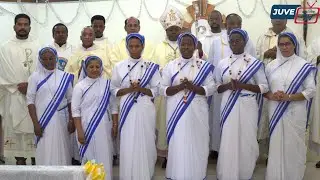 LIVE  -MISA TAKATIFU YA NADHIRI ZA KWANZA KWA WANOVISI 3 WA SHIRIKA LA MARIA IMAKULATA