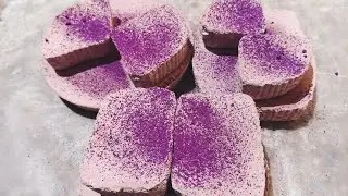 Homemade Gym Chalk crushing #asmr #satisfying #crushingtime 