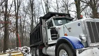 Peterbilt 357 Cold Start.