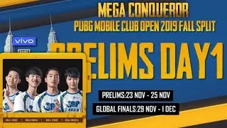 PMCO Prelims Global FINAL - MEGA CONQUEROR WWCD | MATCH-2 | Pubg mobile malaysia
