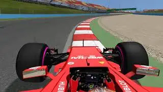 rFactor - F1 2017 Patrick34 BETA - Ferrari SF70H at Circuit de Barcelona-Catalunya