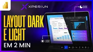 DARK LIGHT MODE no Power BI em 2 minutos