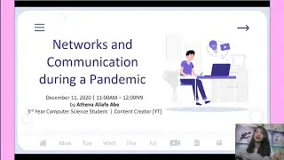 Networks and Communication during a Pandemic + How to study effectively as a student