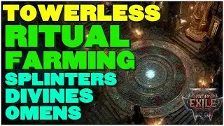 [POE 2 0.3.1] TOWERLESS RITUAL FARMING! Omens, Splinters and Divines Cheap Deferment Multiple Reroll