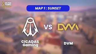 Cicadas Gaming vs DVM - MAP 1 : SUNSET | VALORANT Challengers France R&eacute;volution 2024 Split 2