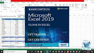 VLOOKUP IN EXCEL Step by step Bashcom Tech