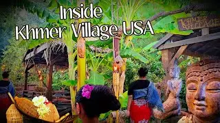 តោៈទៅមើលភូមិខ្មែរUSA | let’s check out KHMERVILLAGEUSA | #backyard | #khmerican 🇰🇭🇺🇸