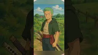 Ghibli style of one piece character!#anime #onepiece #edit #luffy #sanji #nami #ghibli  #viralshorts