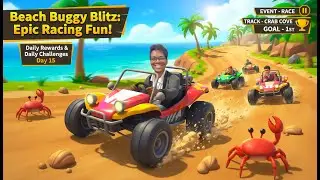 Beach Buggy Racing Daily Challenge Day 15 &ndash; Epic Win & Crazy Speed Run! 🚗🔥 @dcdgaming118​