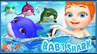 बच्चा शार्क ( Baccha Shark ) + और बच्चों के गाने | MomoCartoon - भारतीय #hindibabysongs #教育 #家族