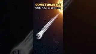 20 October A Rare Comet 2025 R2 Will be Visible | Get  Ready  #Shorts #Shortvideo #trending