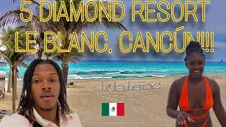 WE STAYED AT 5 DIAMOND RATED LE BLANC CANCUN!!!