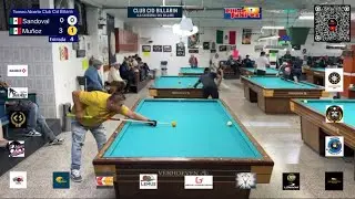 Raymundo MUÑOZ vs Ramón SANDOVAL | Club Cid Billarin | Billar A Tres Bandas | 3 Cushion Billiards 