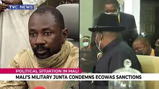 Mali's Military Junta Condemns ECOWAS Sanctions over Country's Political Situation