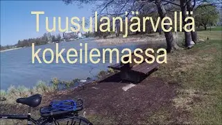 Rantakalastusta Tuusulanjärvellä - Pohjaonki ja heittelyä