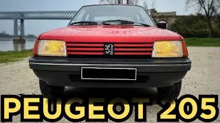 ESSAI - 🇫🇷 PEUGEOT 205 SR 1983, on dit MERCI QUI ?