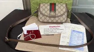 GUCCI OPHIDIA MINI SHOULDER BAG REVIEW From Supkicks