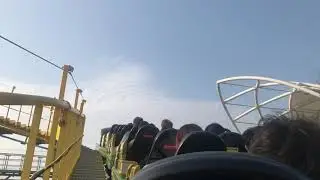 台北新兒童樂園 雲霄飛車 第一人稱視角