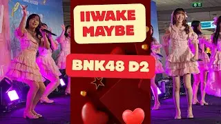 BNK48 - Iiwake Maybe 4K60P (Fancam YOGHURT,JEW)  BNK48 & CGM48 Roadshow  @ Fashion Island D2