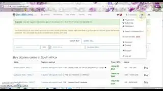 How to find your bitcoin address on Localbitcoins com