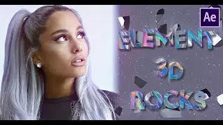 element 3d rocks | after effects tutorial