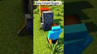 Carpet machine😱#minecraft #viralshort