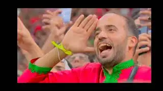 Anthem of Morocco (Cherifian Anthem) vs. France (FIFA World Cup 2022)