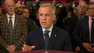 Prime minister makes announcement on nation-building projects | APTN News