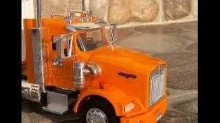 Piezas cortadas para camión a escala 1-10  (kenworth t800 cabina estándar)
